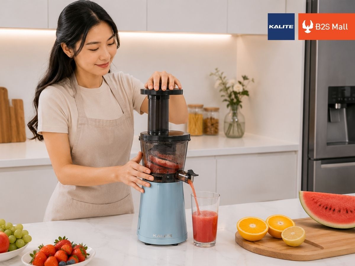 Công nghệ ép chậm giúp bạn tạo ra những ly nước ép tươi ngon, giàu dinh dưỡng