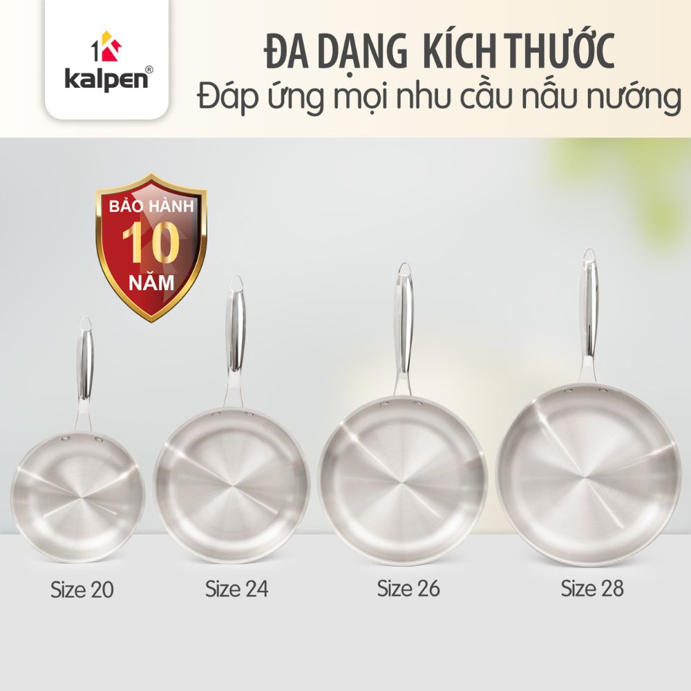 Bảo hành 10 năm, an tâm sử dụng lâu dài.