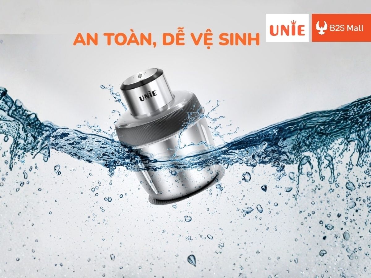 Các bộ phận của máy có thể tháo rời nhanh chóng để vệ sinh dễ dàng, tiết kiệm thời gian đáng kể
