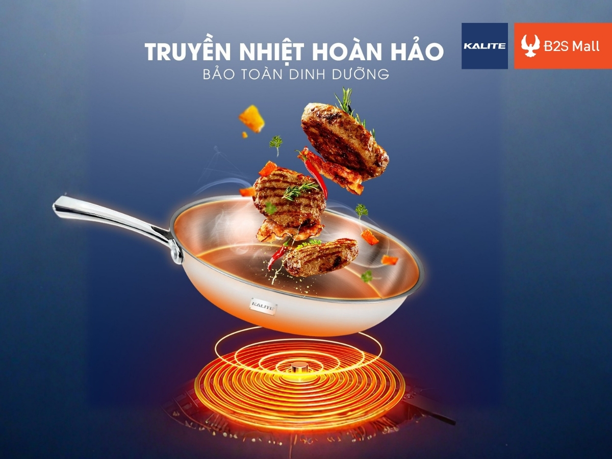 Chảo inox Kalite KL828 giá tốt