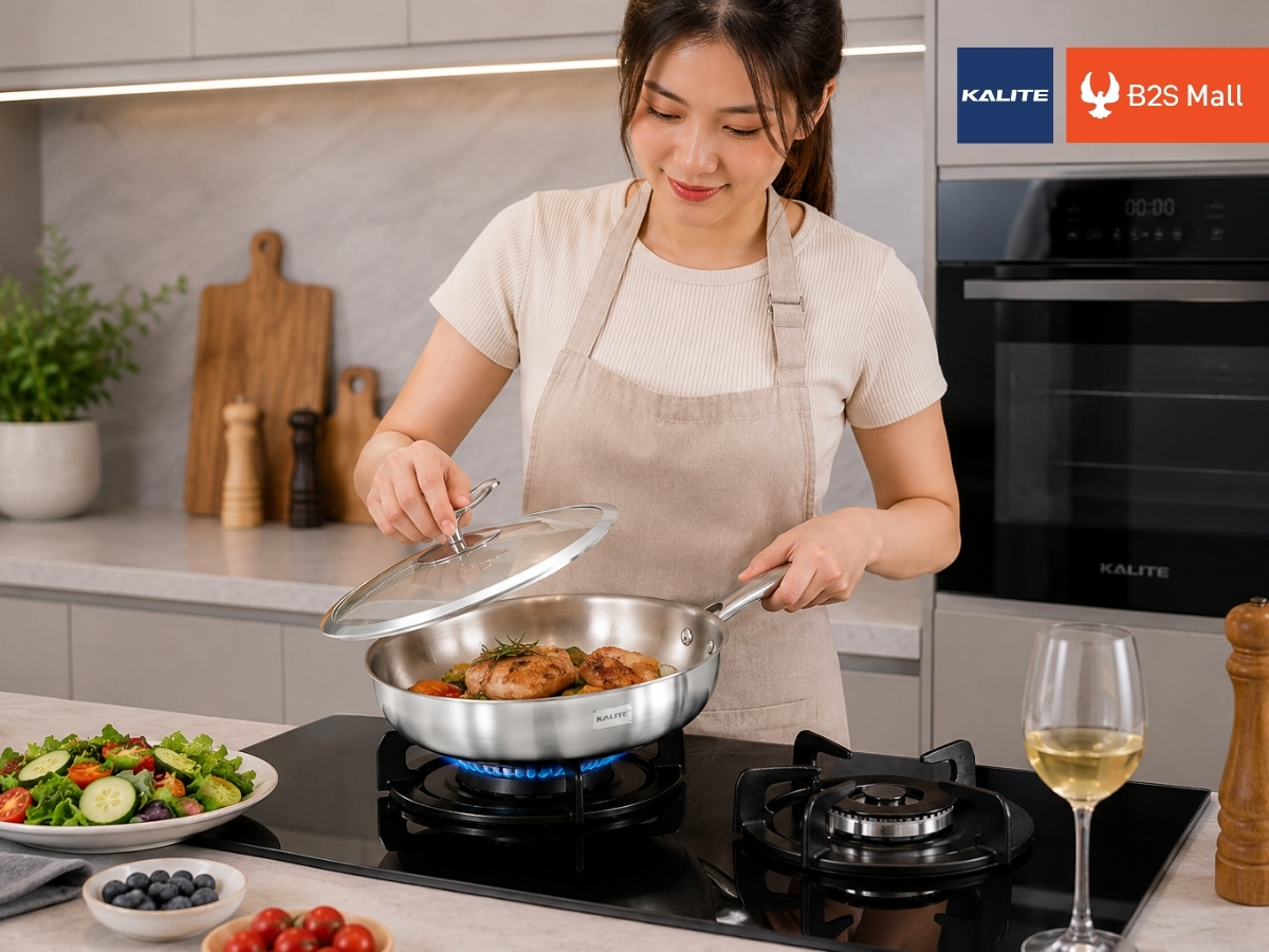 Chảo inox Tripro Kalite KL828 chính hãng