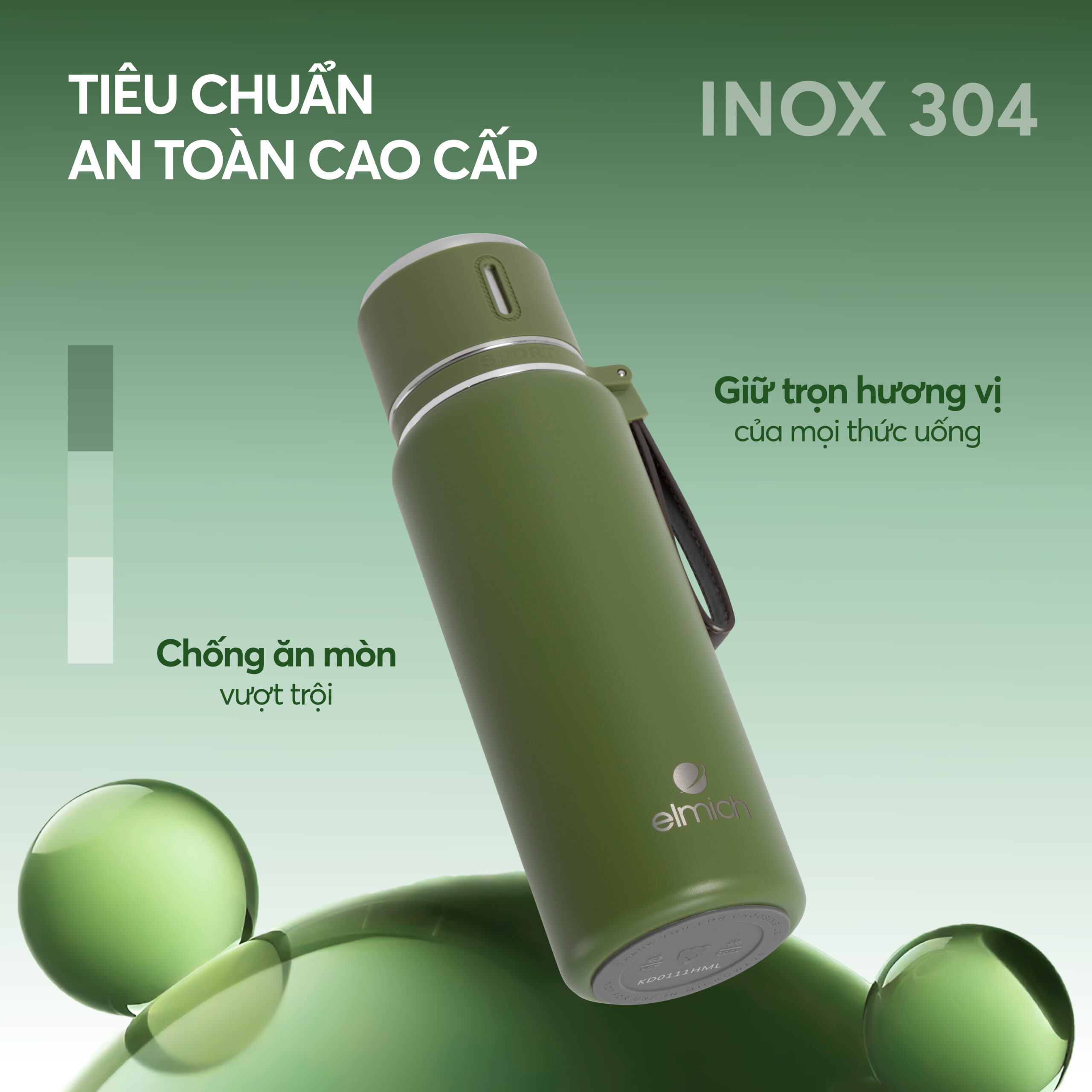 Chống ăn mòn, bảo trọn hương vị.