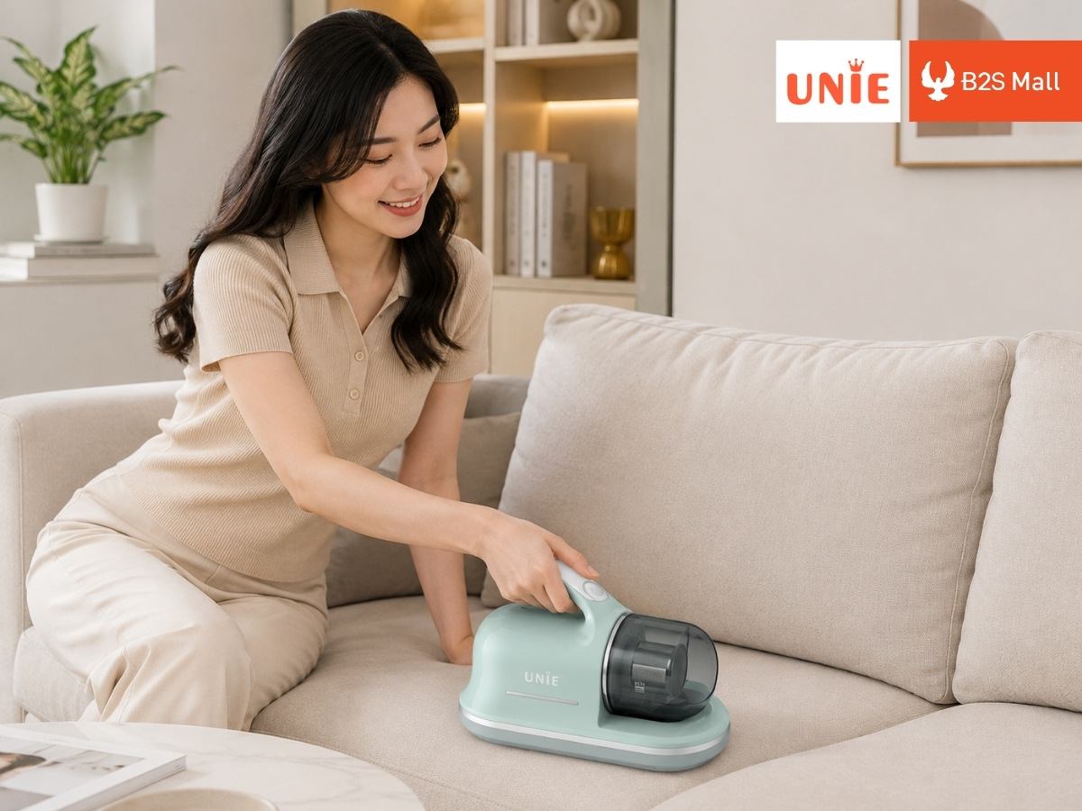 Máy hút bụi chăn đệm Unie UMV62 tiện lợi