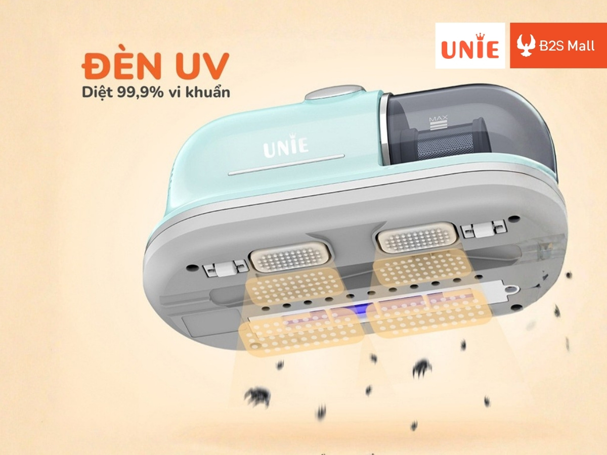 Máy hút bụi chăn đệm Unie UMV62 chính hãng