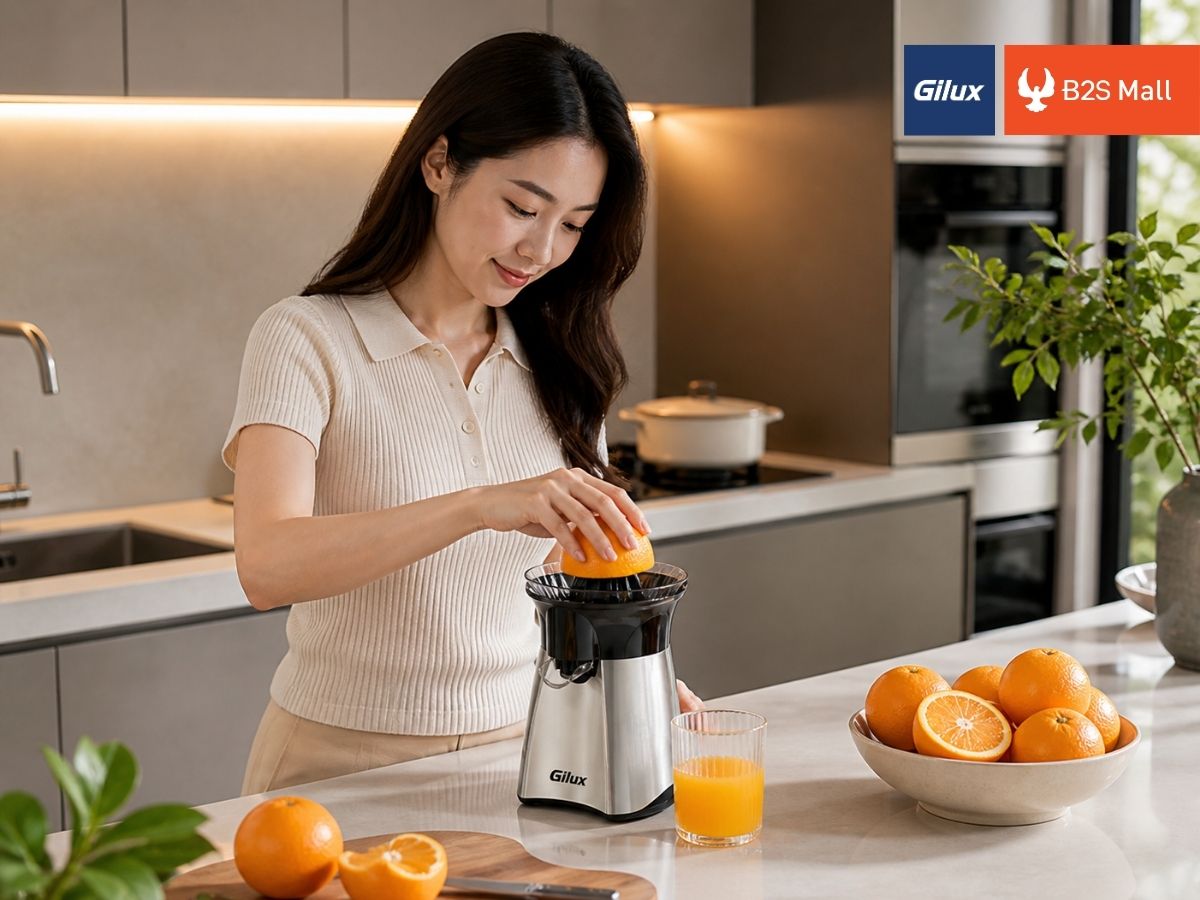 Máy vắt cam tự động Gilux GLEC11 chính hãng