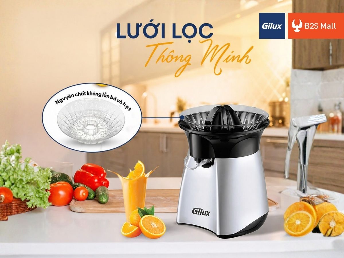Máy vắt cam tự động Gilux GLEC11 bền bỉ