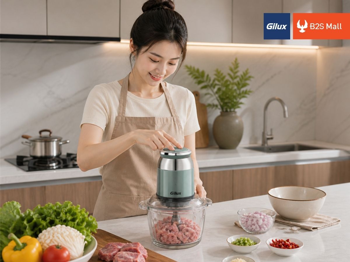 Máy xay thực phẩm Gilux GLM89 chất lượng