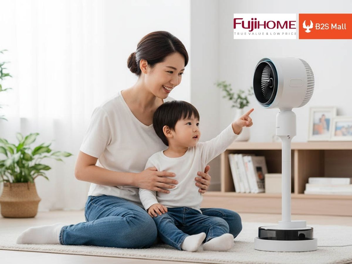 Quạt điều hoà bốn mùa đa năng Fujihome AC707 giá tốt