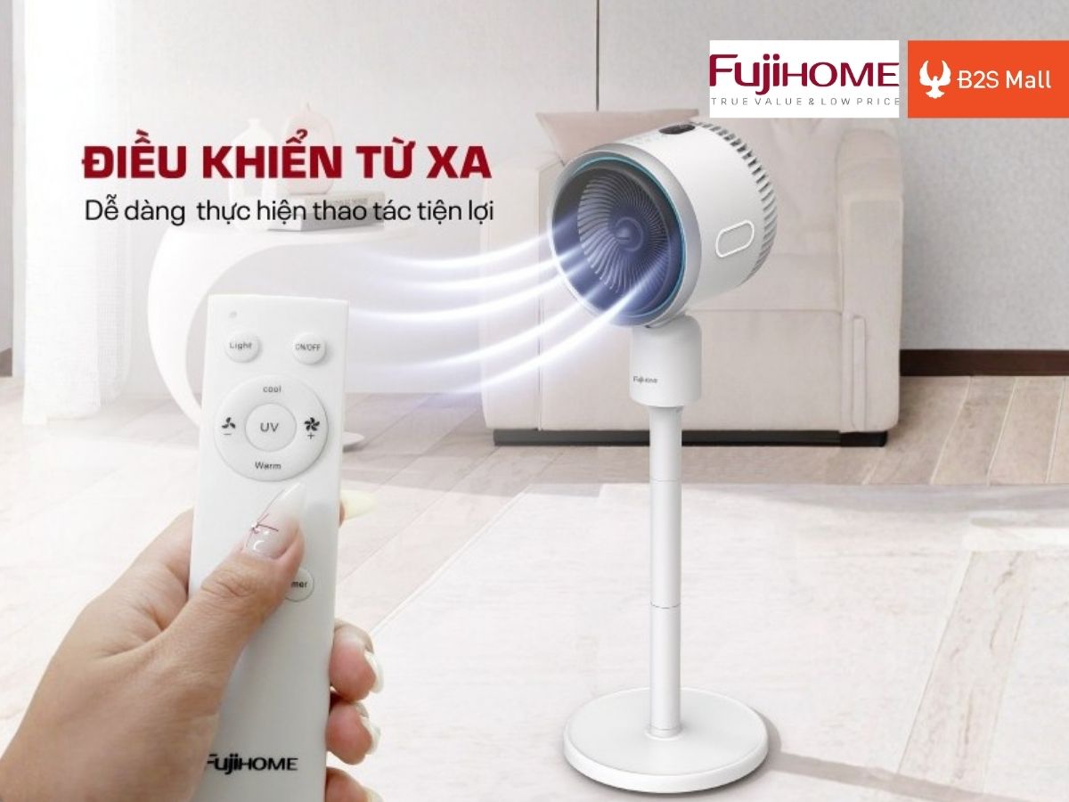 Quạt điều hoà Fujihome AC707 đa năng