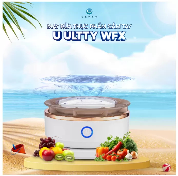 Ưu điểm của Máy rửa và khử khuẩn thực phẩm cầm tay WFX