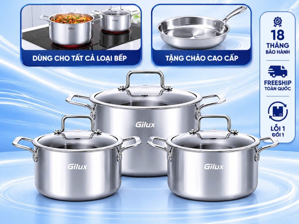 Thương hiệu nồi Gilux