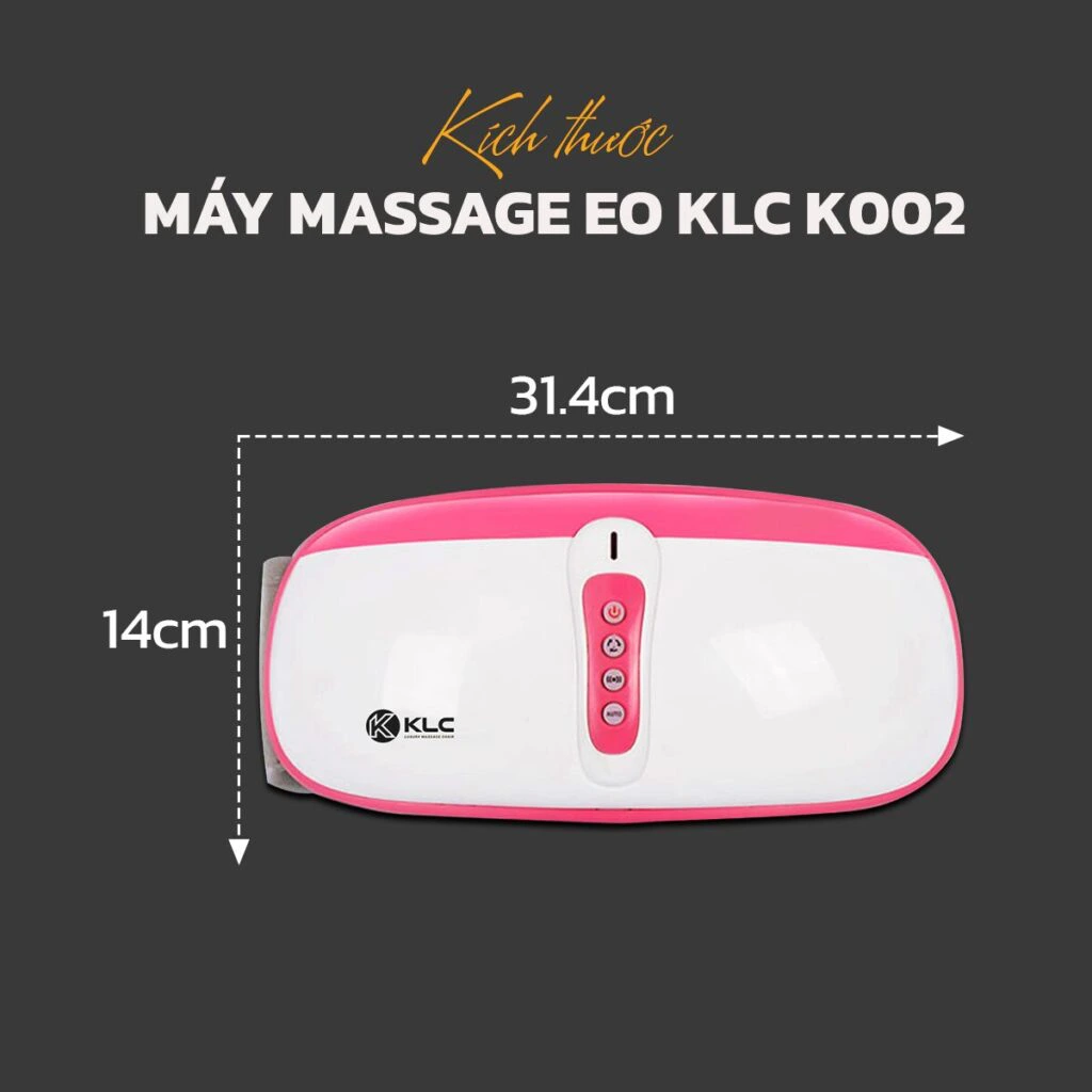 Thiết kế của máy massage đại quấn bụng