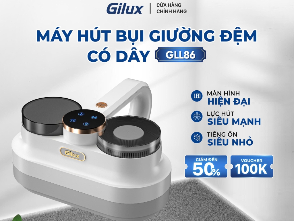 máy hút bụi thương hiệu Gilux 