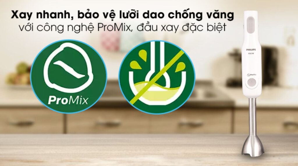 Bao ve luoi dao chong vang thuc an ra ngoai voi cong nghe xay ProMix