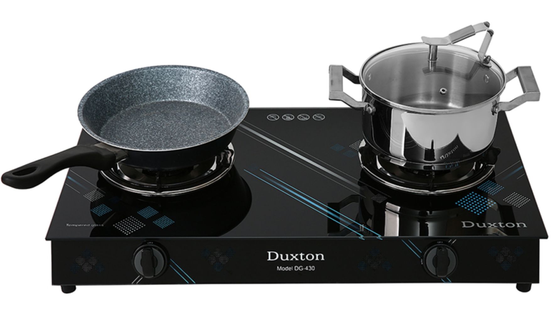 Bếp ga đôi Duxton DG-430 có kích thước nhỏ gọn