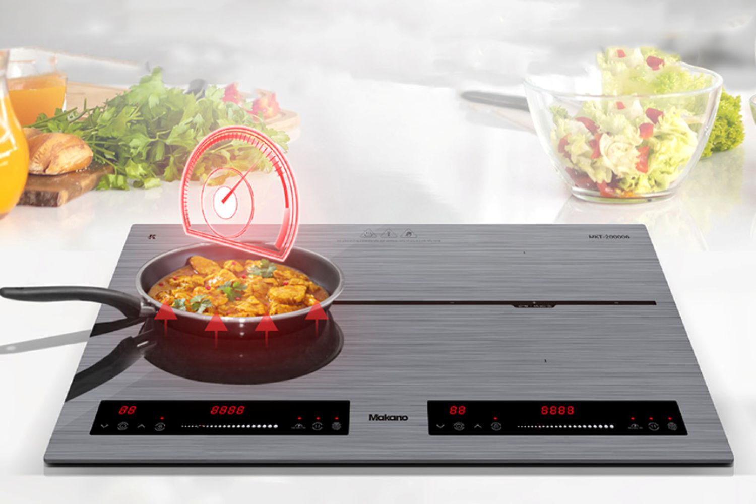 Chế độ hẹn giờ nấu đến 99 phút, bếp sẽ tự tắt theo thời gian đã được cài đặt