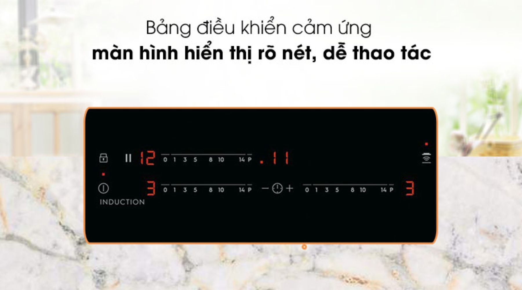 Điều khiển cảm ứng trượt DirectTouch riêng từng vùng