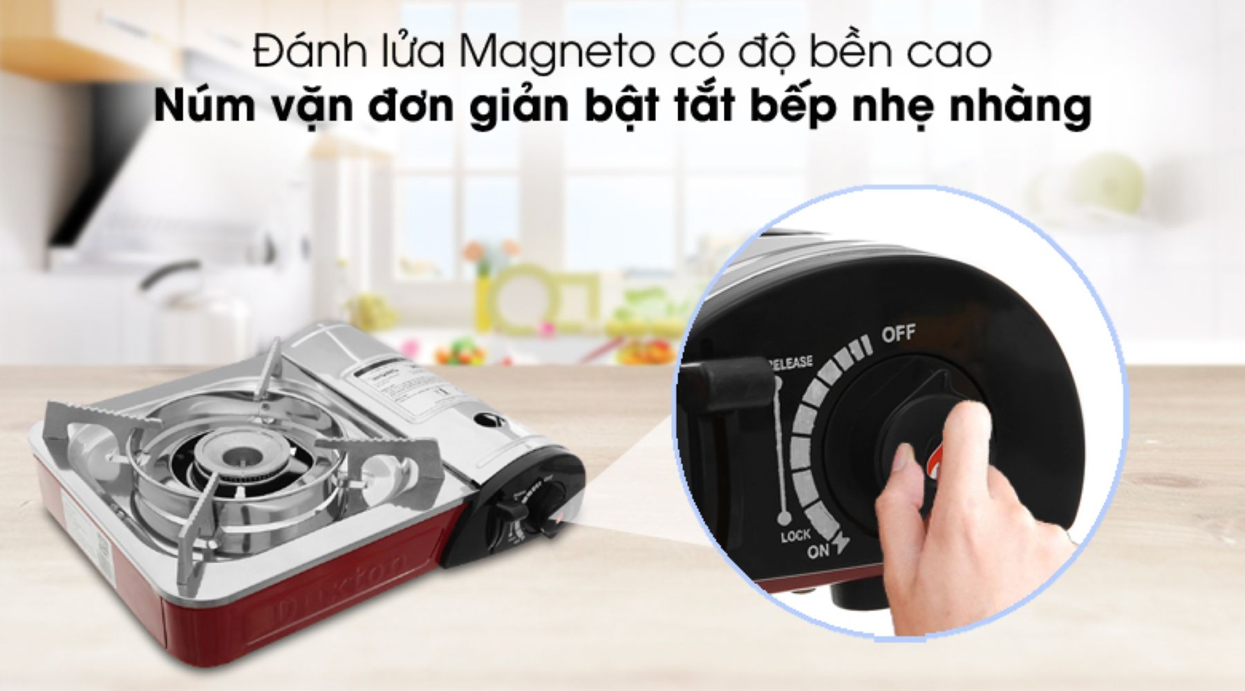 Hệ thống đánh lửa Magneto bền bỉ, dễ dùng, nhạy bén trong 1 lần bật