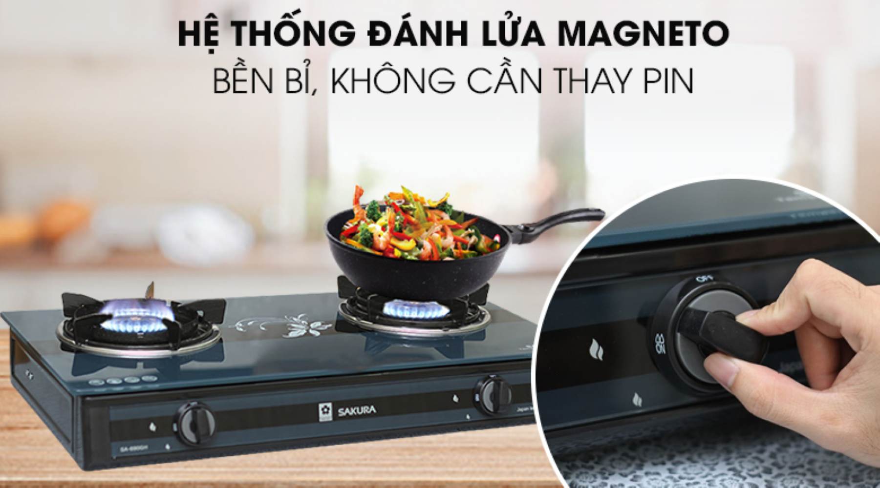 Hệ thống đánh lửa Magneto có độ bền cao