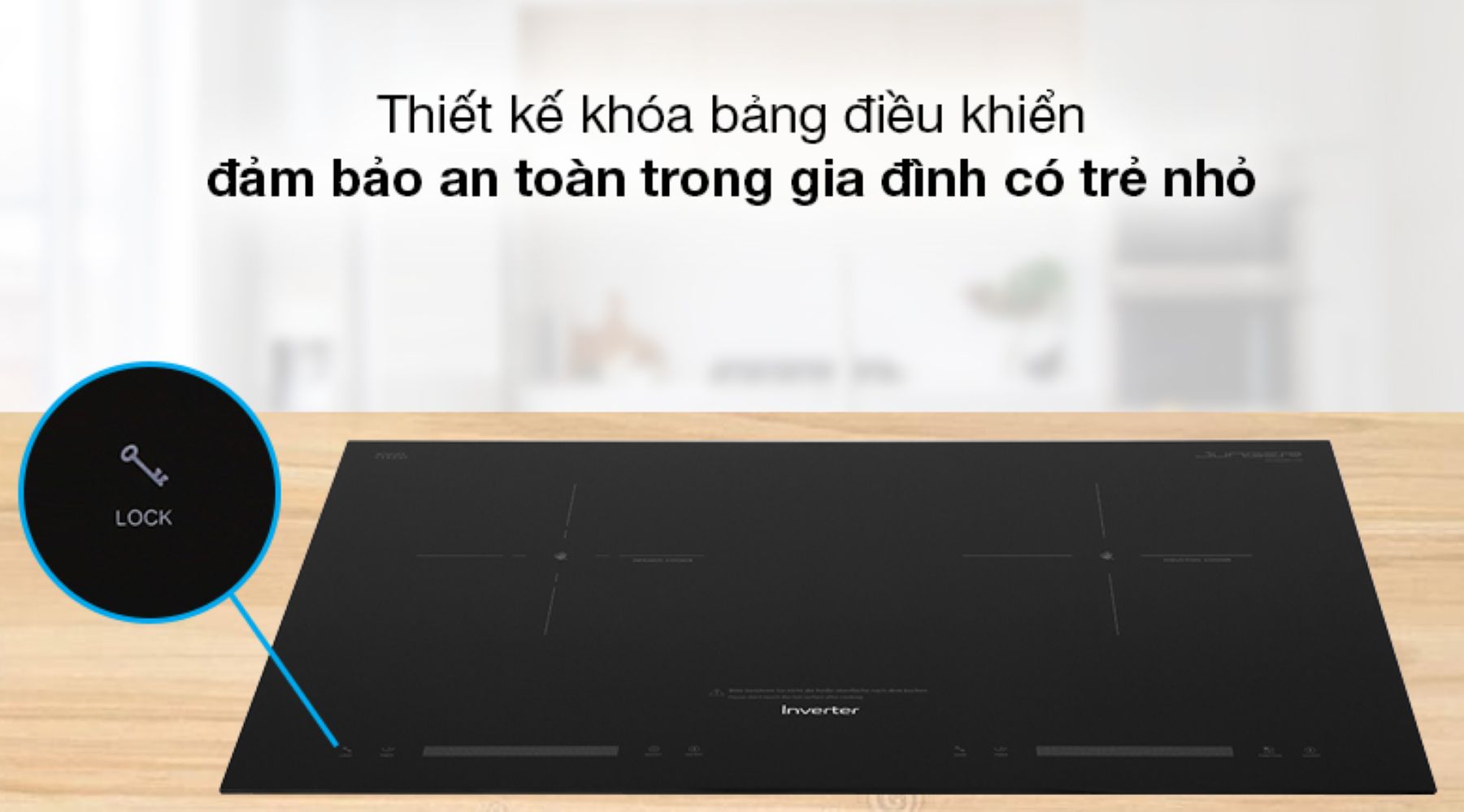Khóa bảng điều khiển giúp vô hiệu hóa toàn bộ bàn phím