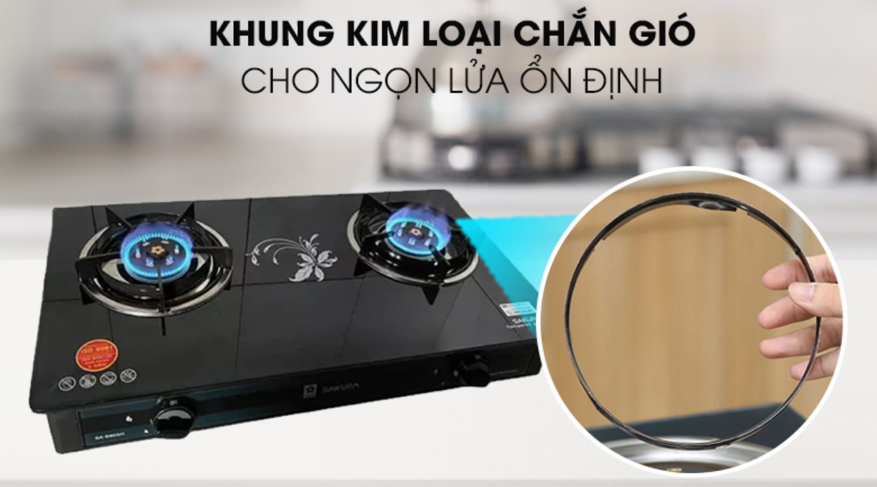 Khung chắn gió bằng kim loại tráng men có độ bền cao
