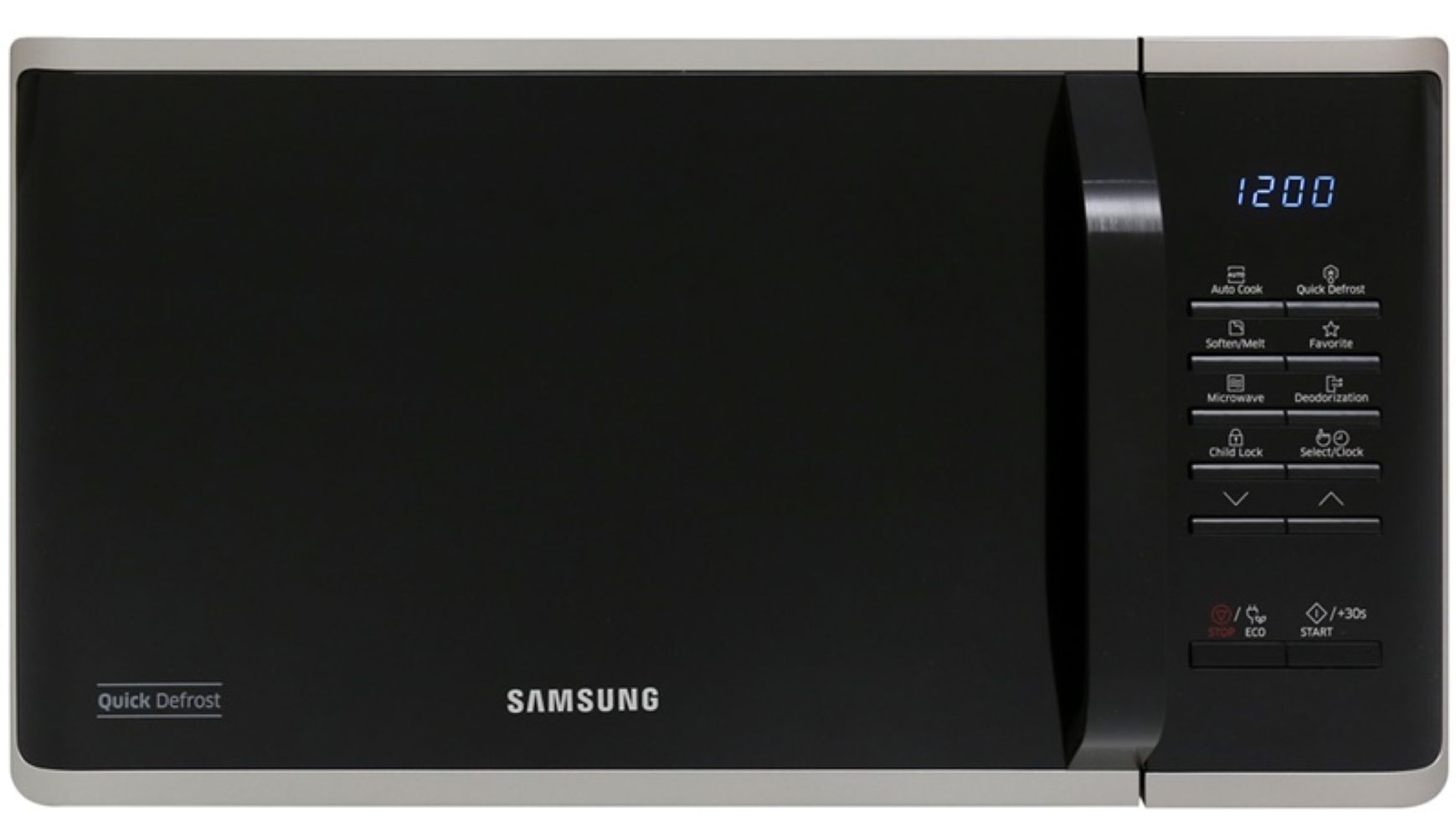 Lò vi sóng Samsung MS23K3513AS/SV-N 23 lít thiết kế đen bạc