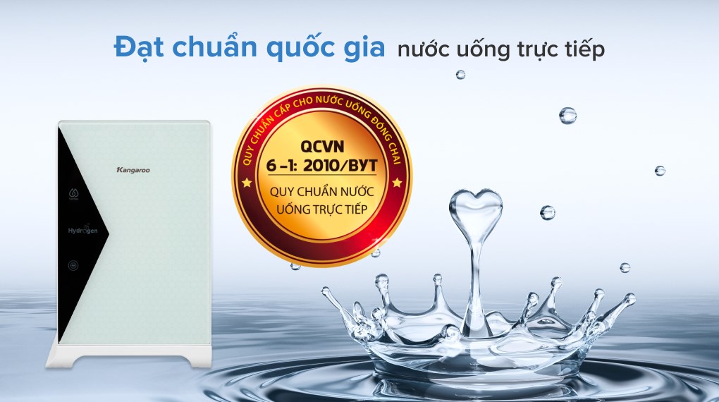 Máy lọc nước RO Hydrogen Kangaroo KG100HU 5 lõi