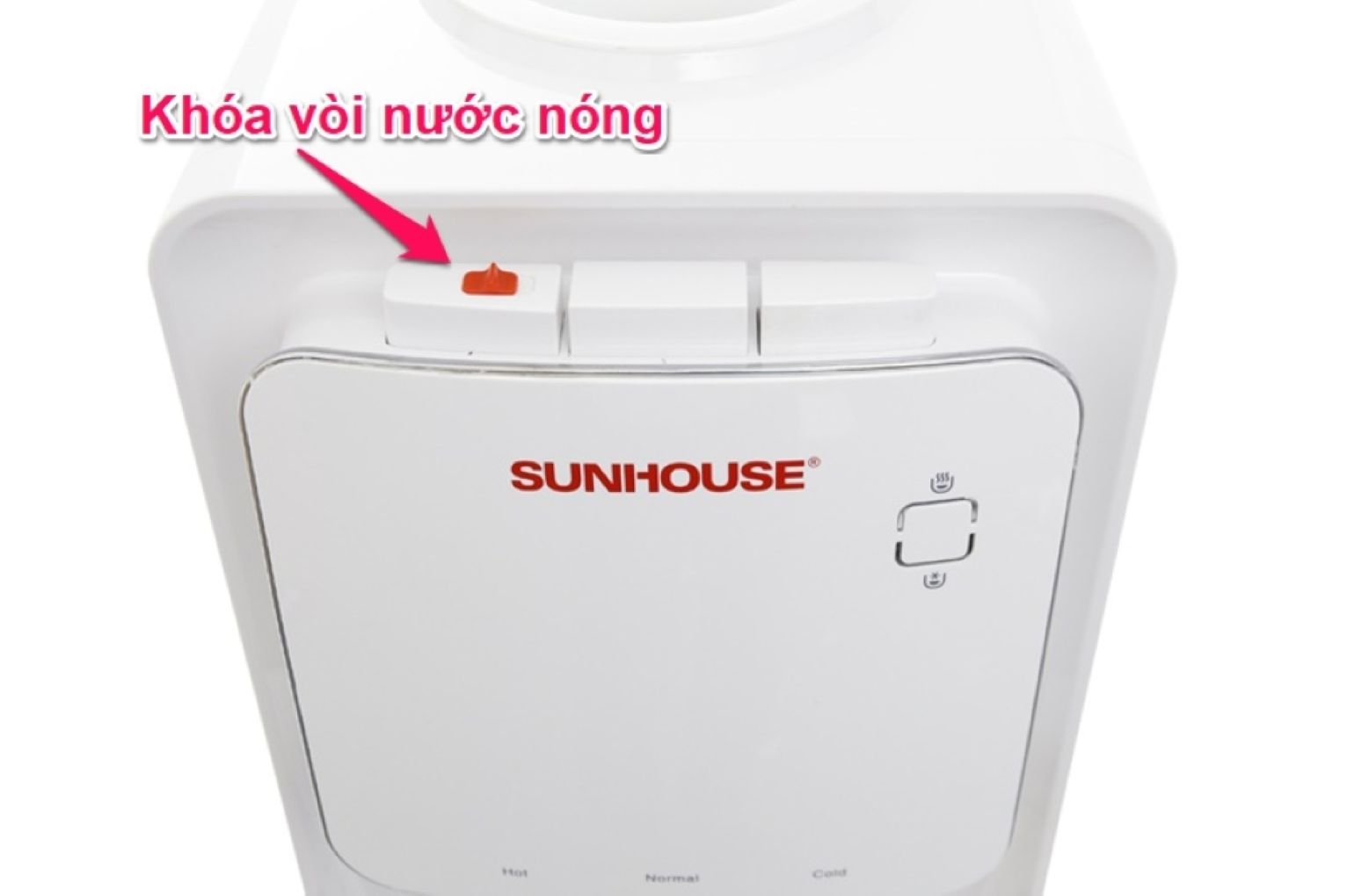 Sản phẩm được tích hợp công nghệ chống đun khô và khóa an toàn