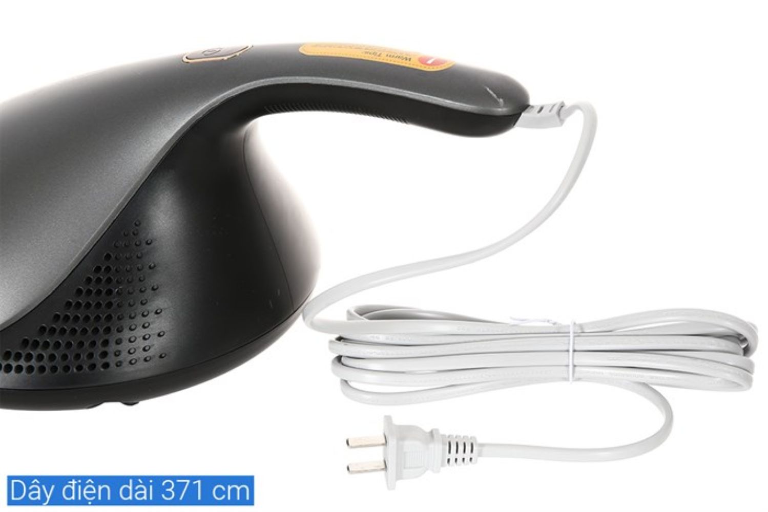 Sản phẩm sử dụng nguồn điện trực tiếp qua dây điện dài 371 cm thay vì pin