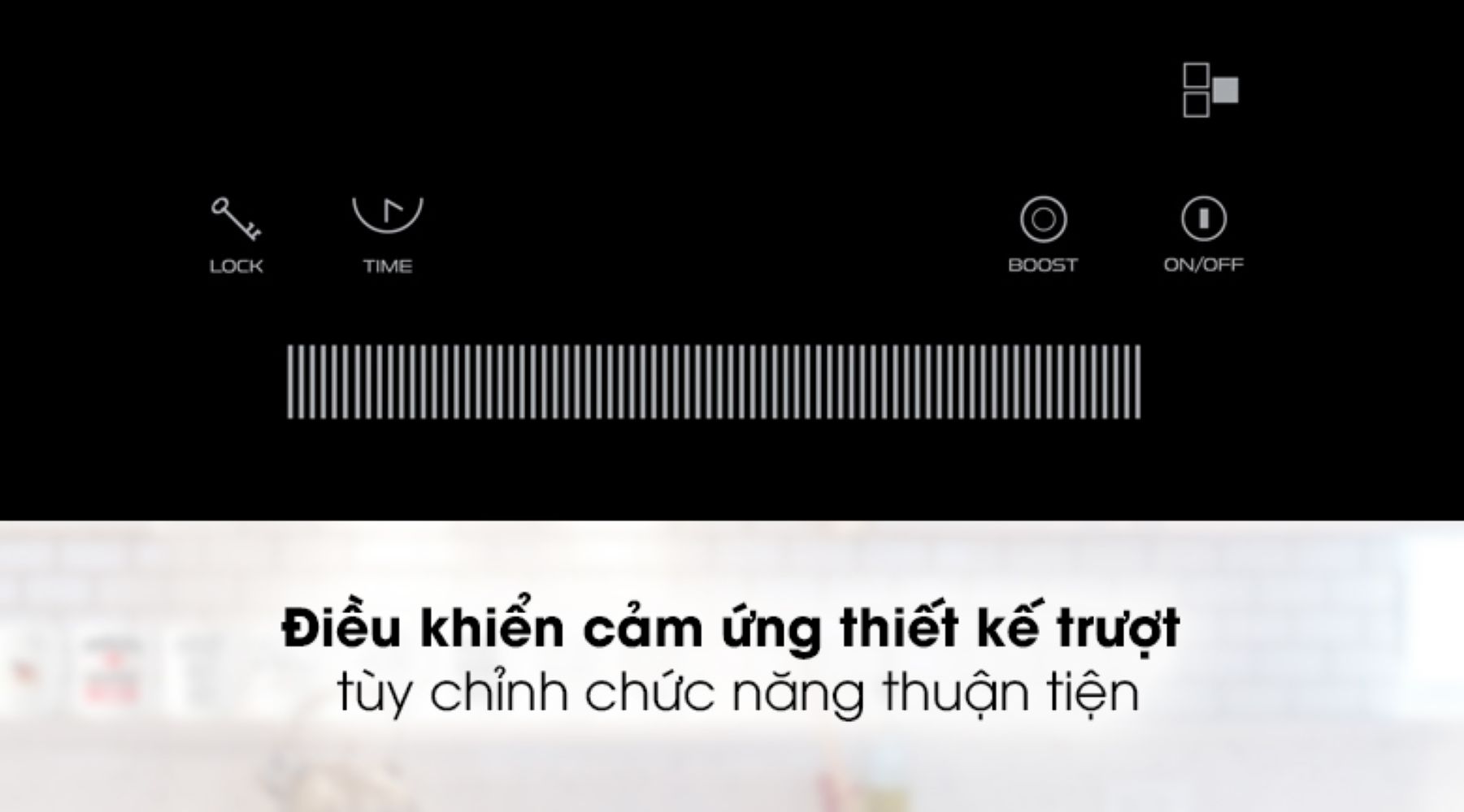 Thiết kế điều khiển cảm ứng trượt nhanh chóng, thuận tiện