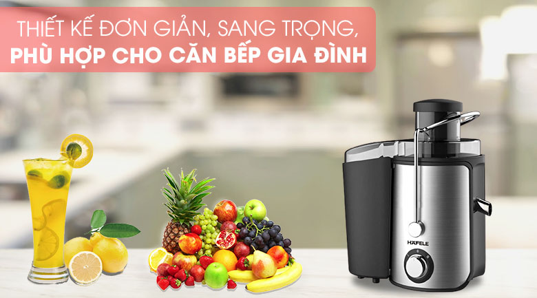 Thiết kế gọn gàng, dễ vệ sinh