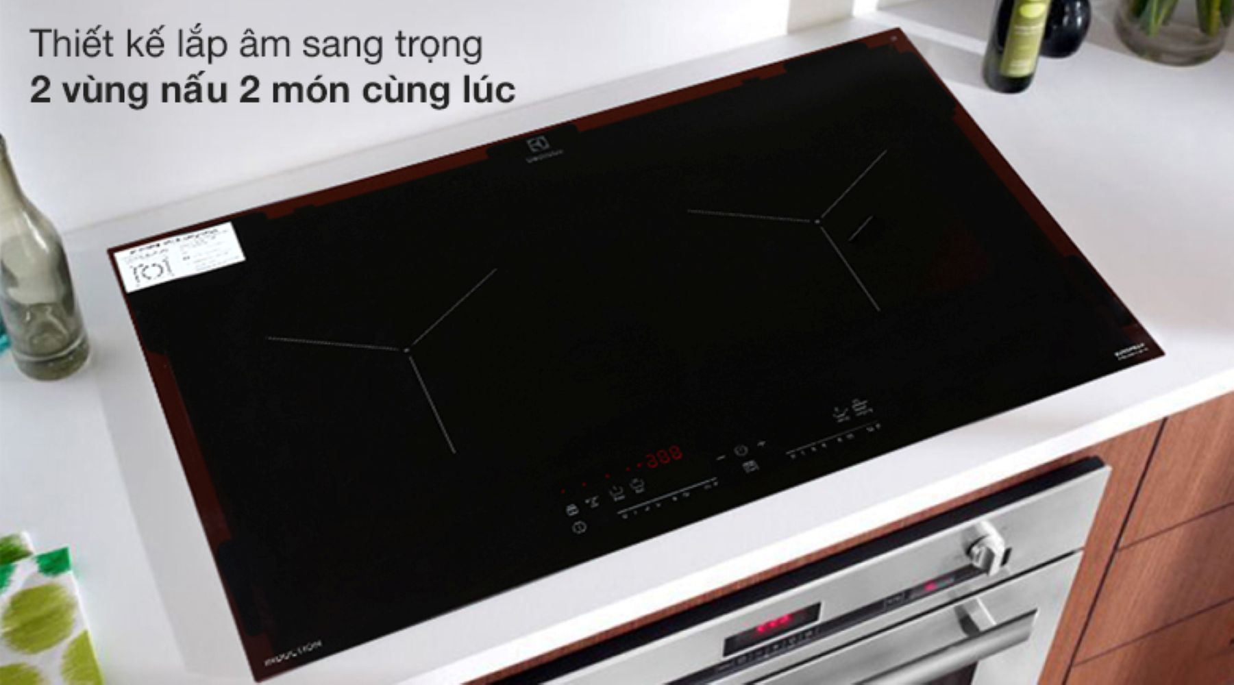 Thiết kế lắp âm sang trọng gọn gàng