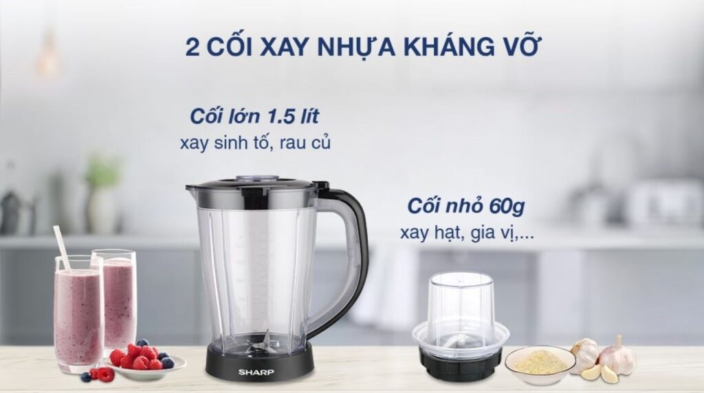 Trang bi 2 coi xay bang nhua cao cap nhe ben khang vo