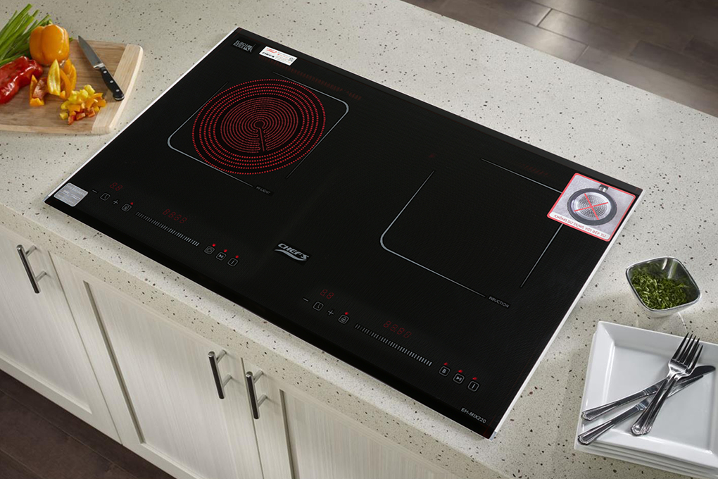 Bếp từ hồng ngoại lắp âm Chef’s EH-MIX220 công suất 4400W