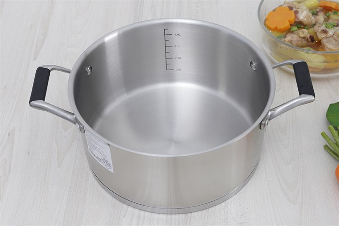 Nồi được làm từ chất liệu inox 304 an toàn cho sức khỏe