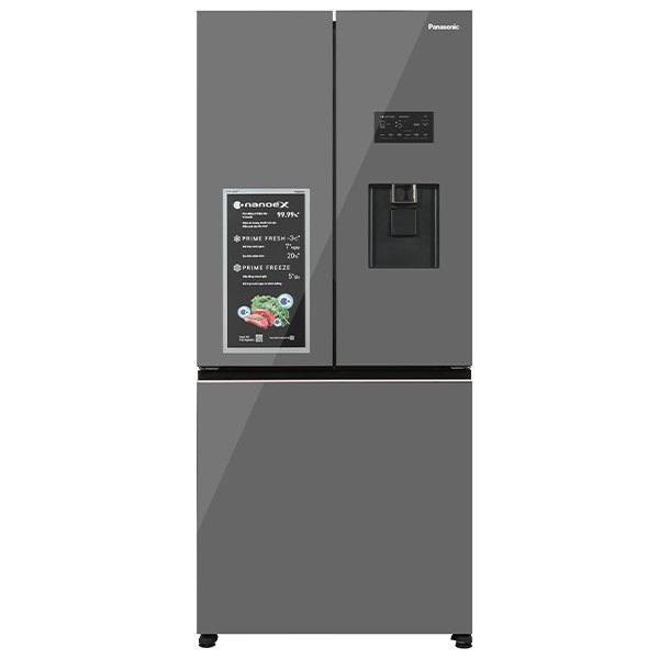 Tủ lạnh Panasonic 495 lít Multi Door NR-CW530XMMV ngăn rộng