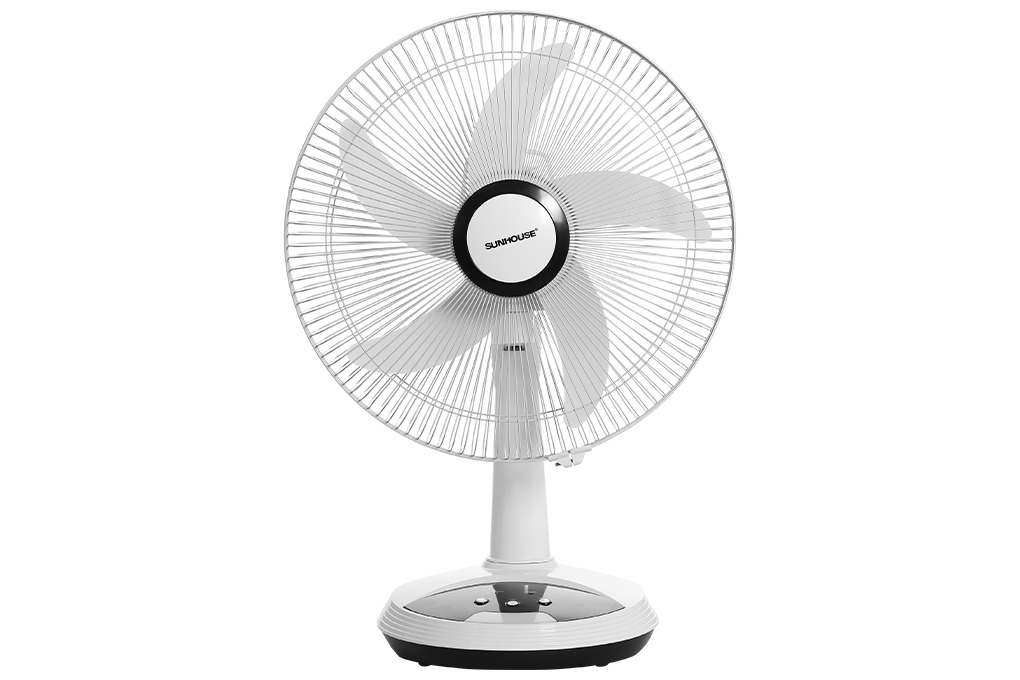 Quạt sạc điện Sunhouse 5 cánh SHD7223 24W làm mát nhanh