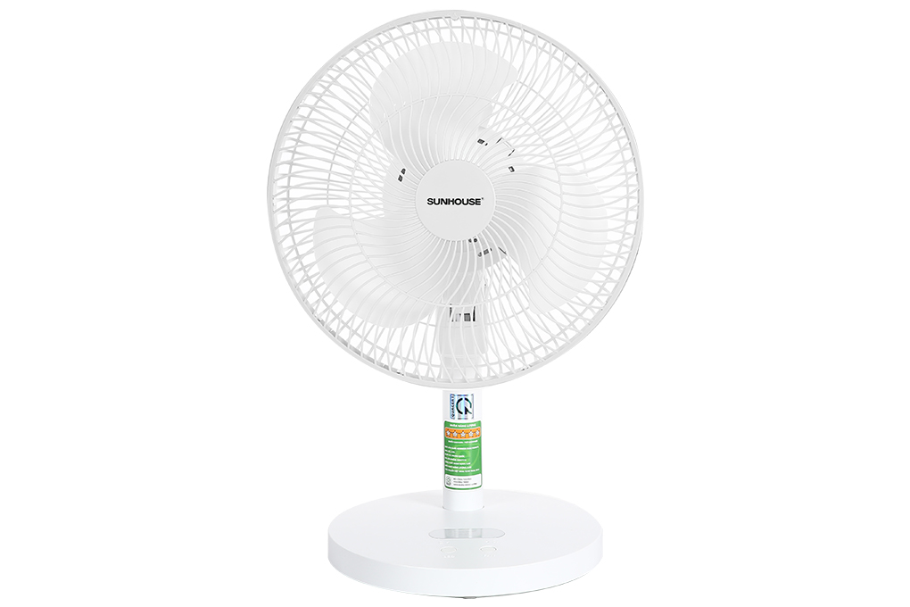 Quạt sạc điện Sunhouse 3 cánh SHD7115 15W tiết kiệm điện
