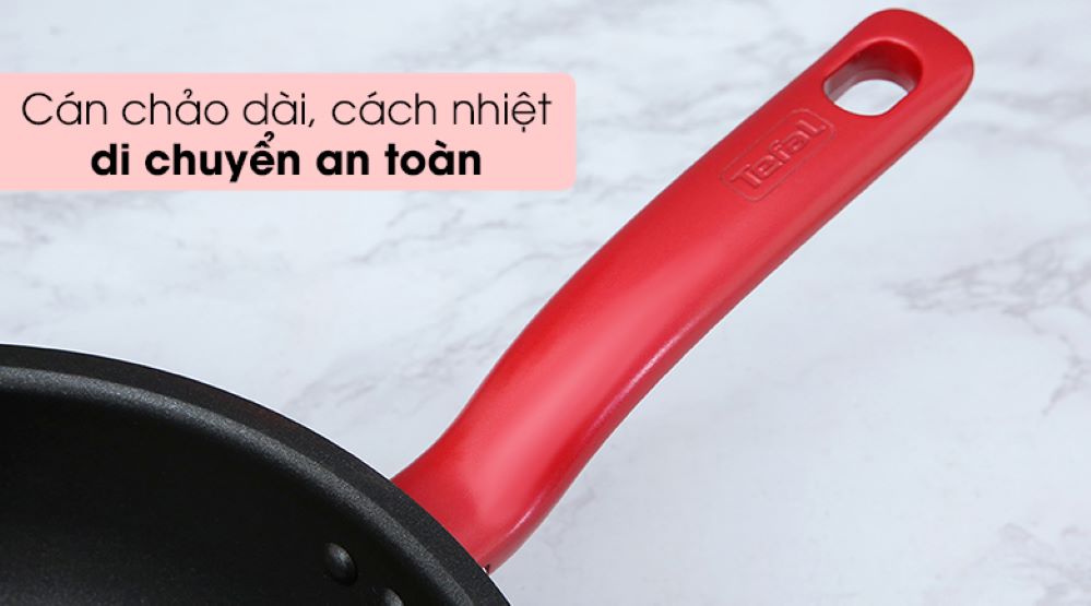Tay cầm cách nhiệt, thiết kế chắc chắn trong tay