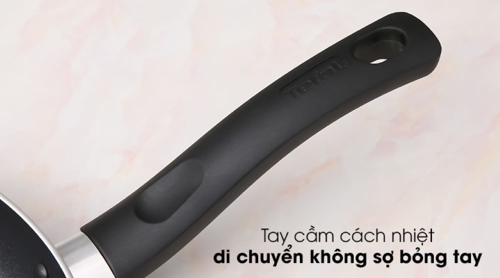 Tay cầm dài, cách nhiệt, di chuyển an toàn