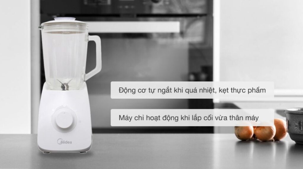Trang bị chân đế chống trượt và loạt tính năng bảo vệ an toàn