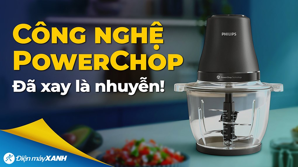Máy xay thịt Philips HR1502/00 2 lít 500W