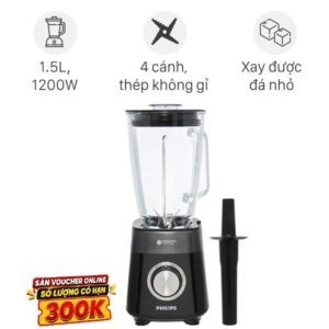Máy xay sinh tố Philips HR3030/00 công suất 1200W, xay mịn